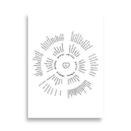 melnbalts gaumīgs emociju aplis uz austas kvalitātes papīra