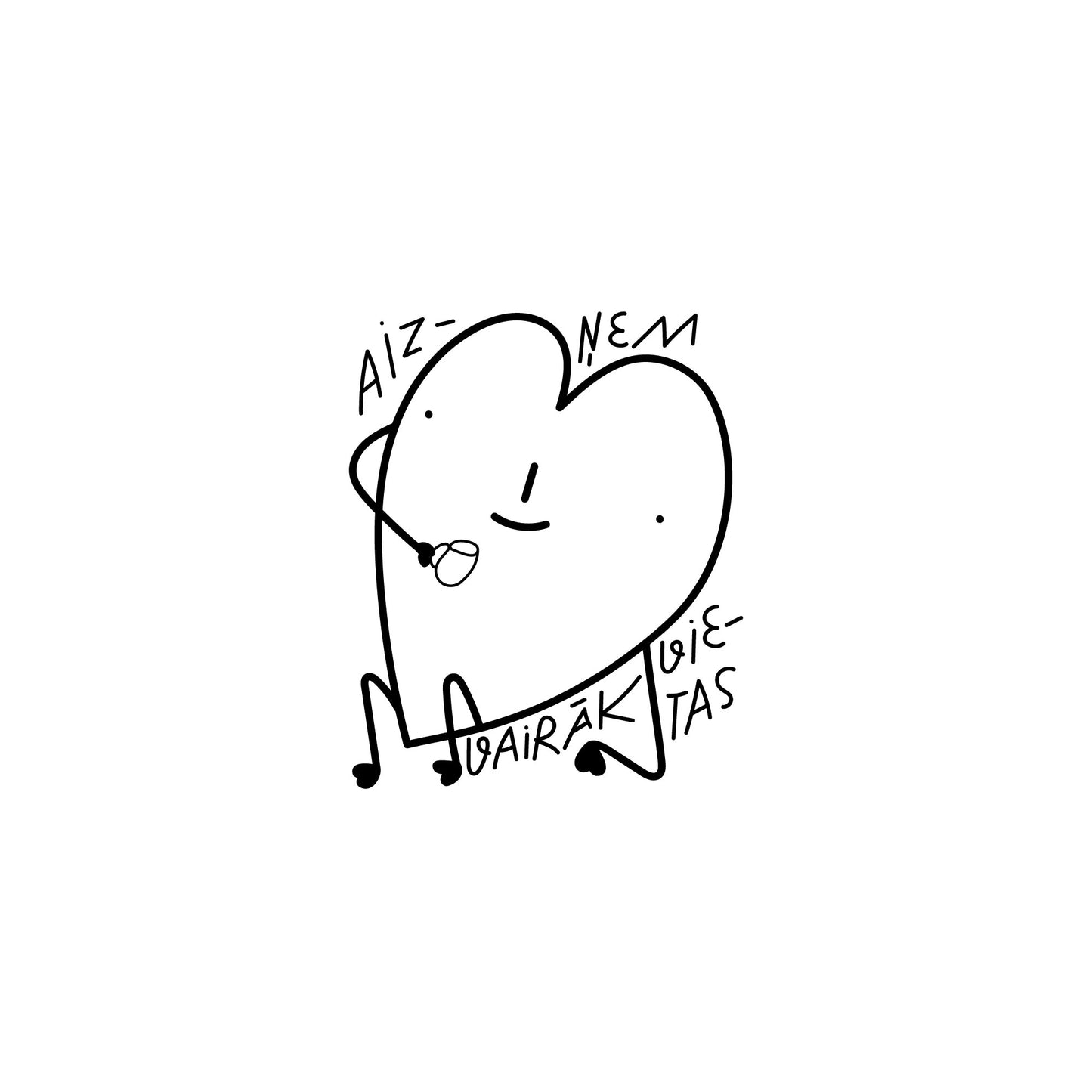 Aizņem vairāk vietas (maziņš) t-krekls