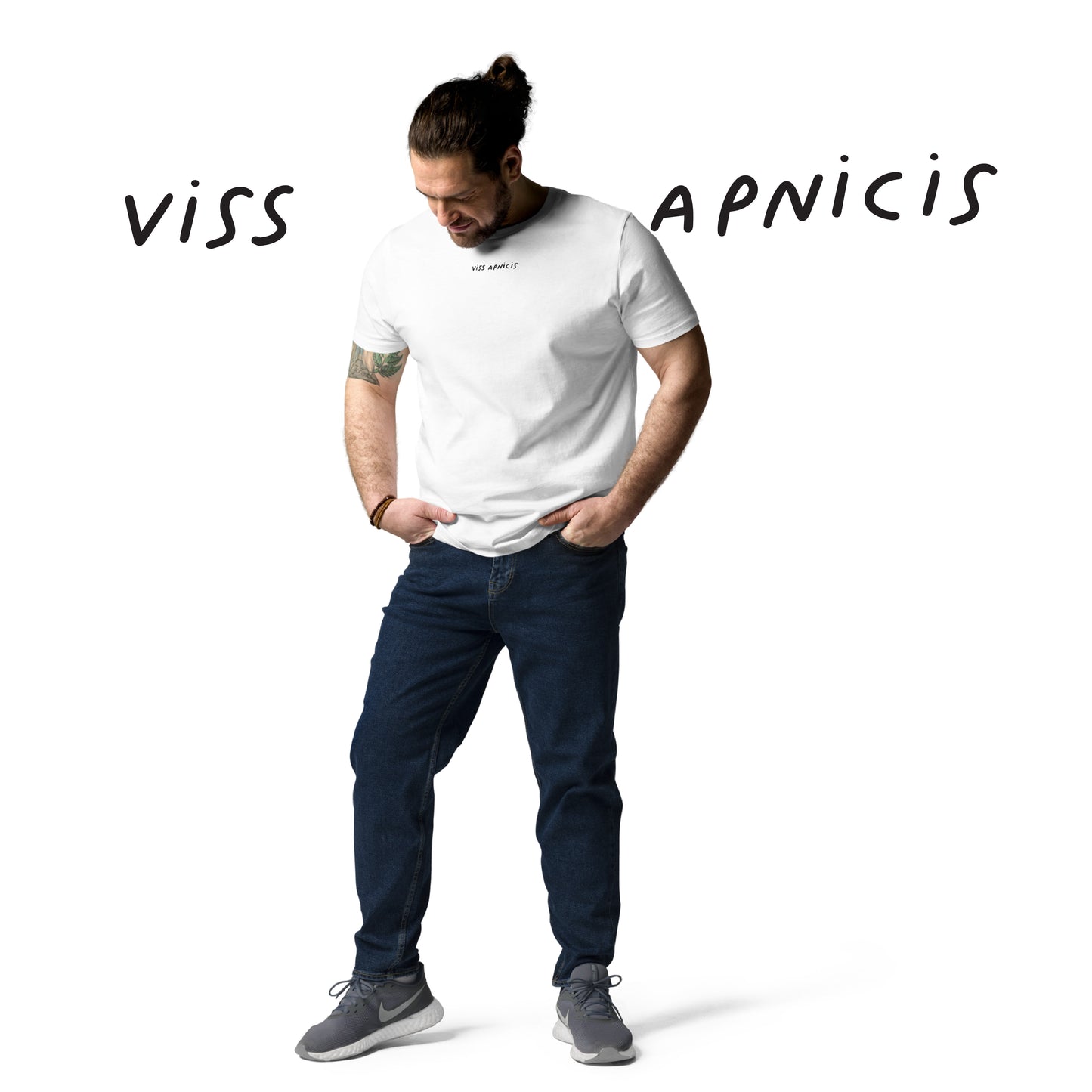 Viss apnicis t-krekls | Balts