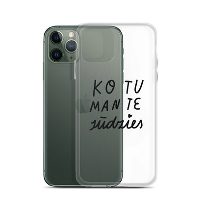 iphone case vāciņš plastikāta caurspīdīgs